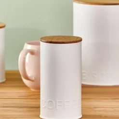 CASA Nagini Caja Capsulas De Cafe Blanco, Natural Fashion