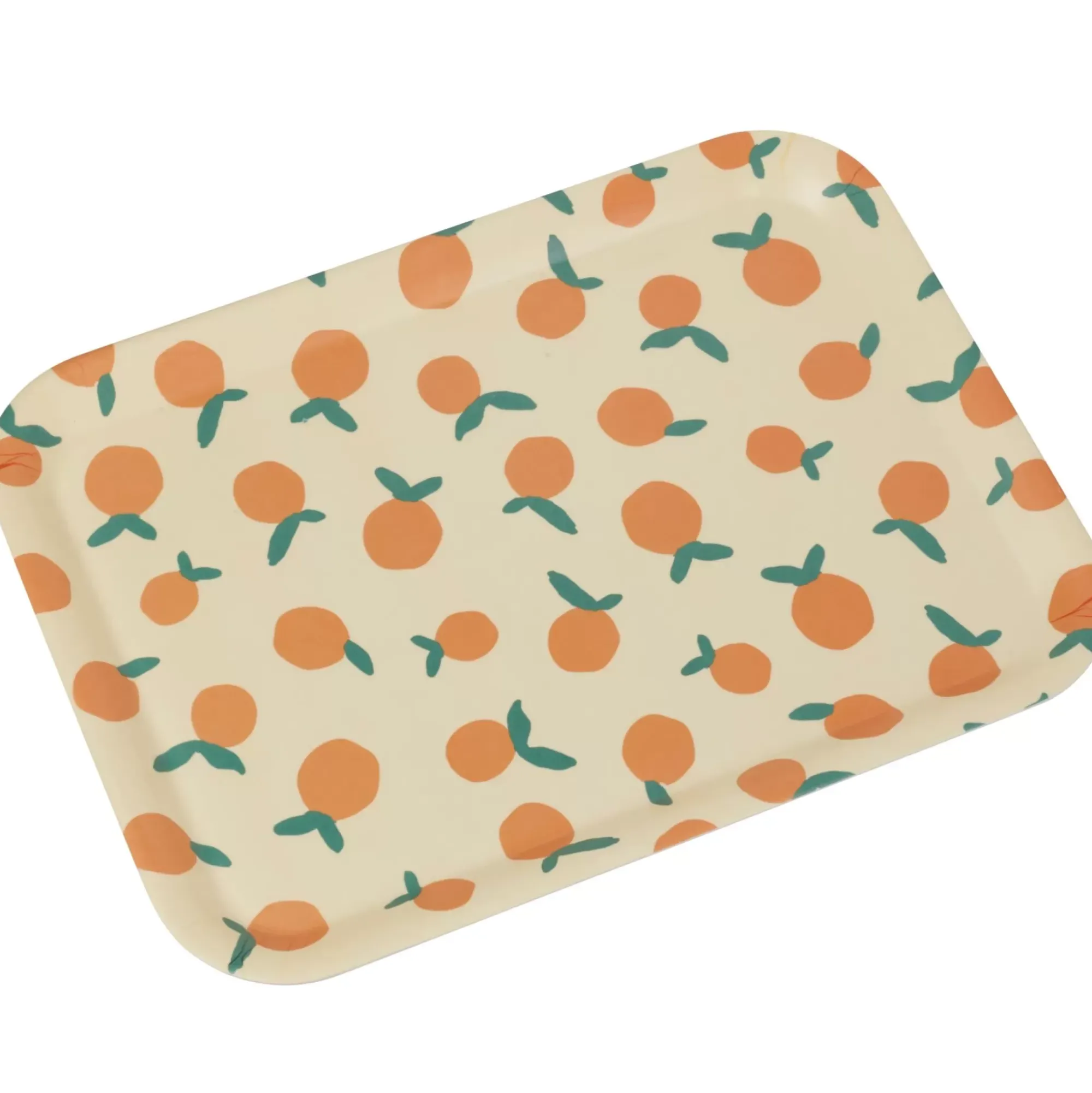 CASA Naranja Bandeja Blanco, Naranja Fashion