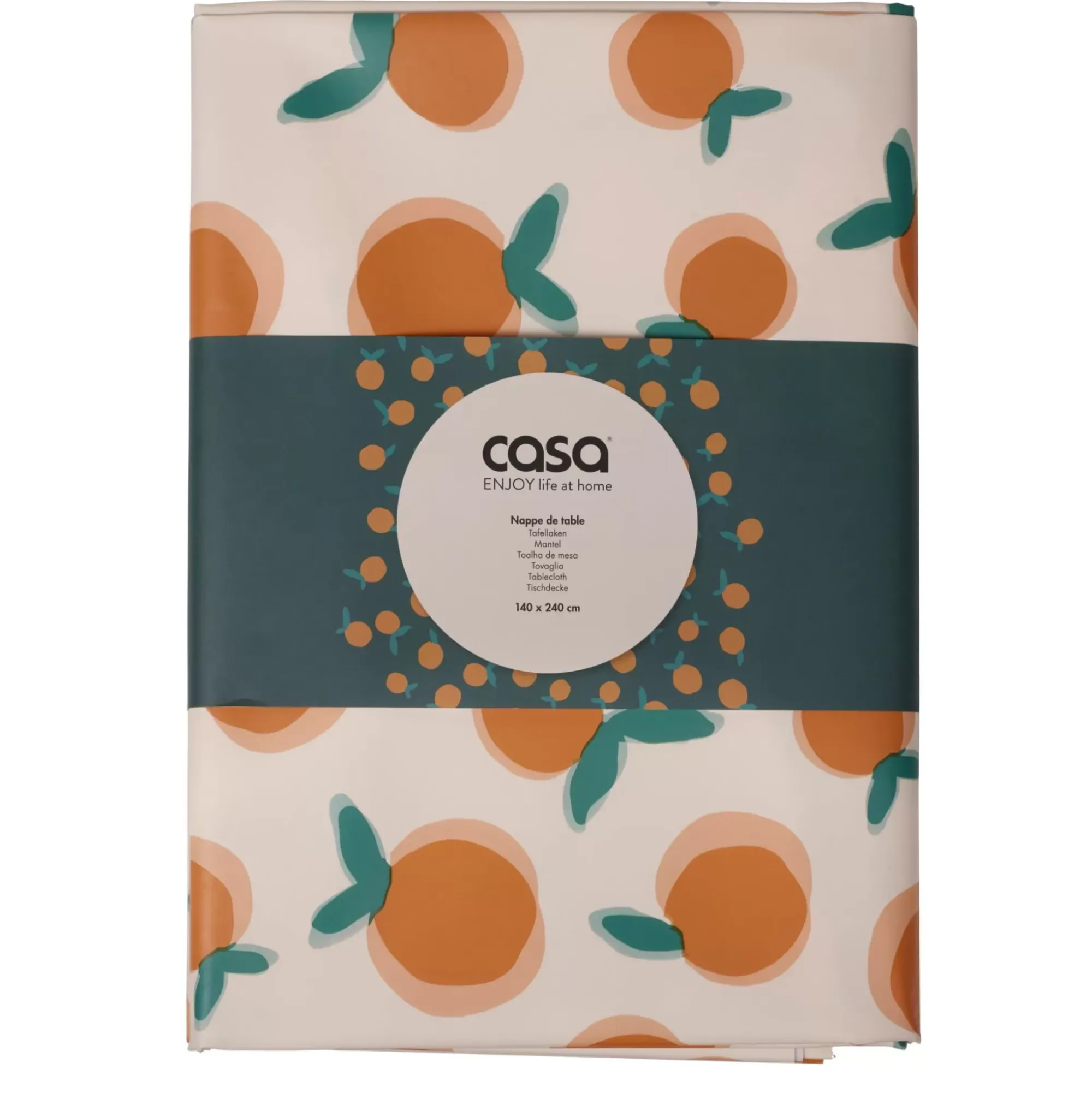 CASA Naranja Mantel Peva Multicolor Discount