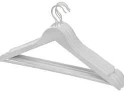 CASA New Wood Perchas Juego De 5 Blanco Hot