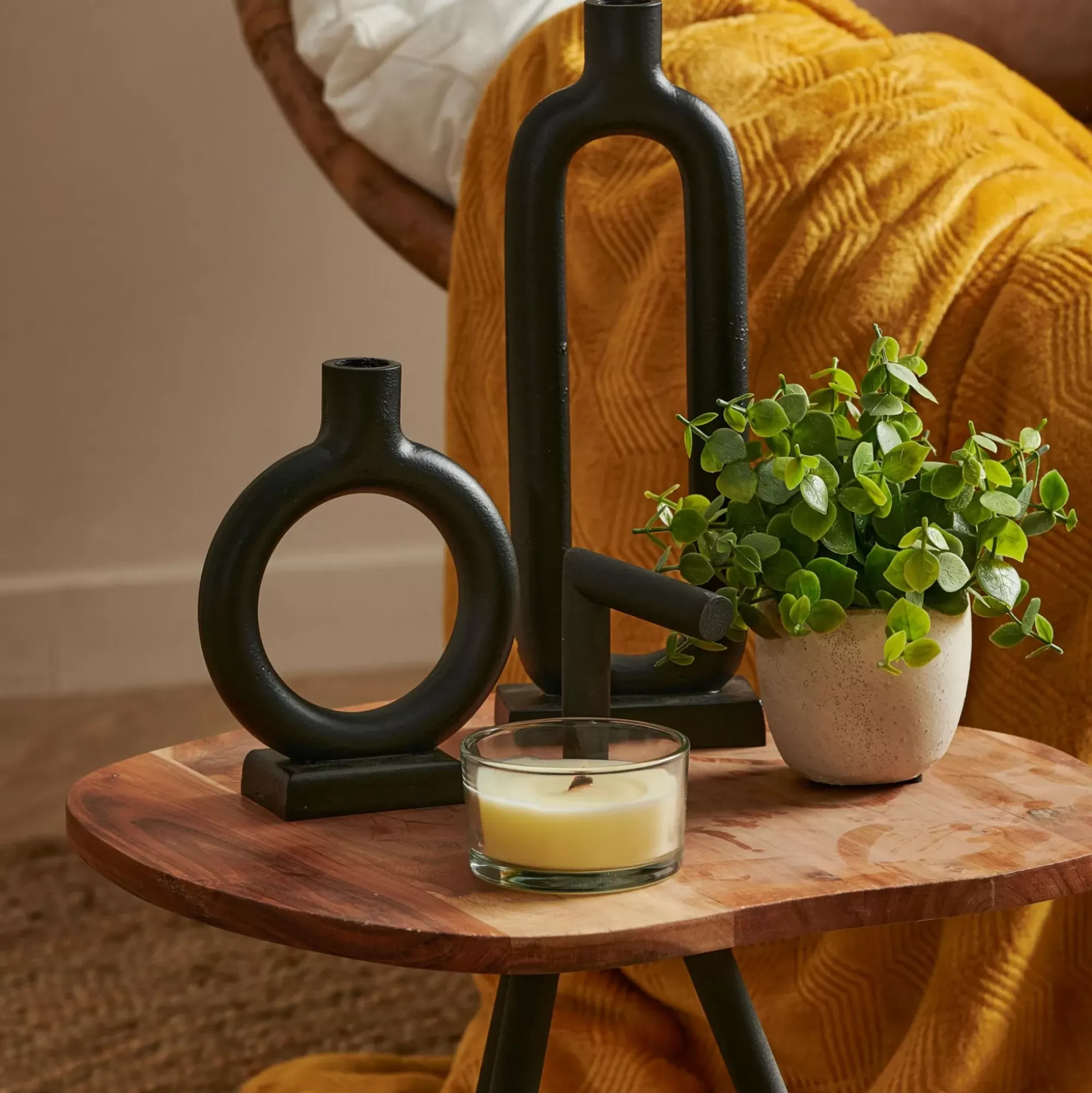 CASA Nova Candelabro Negro Shop