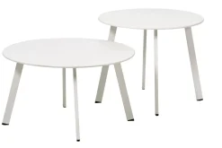 CASA Nurio Mesa Lounge Blanco Mate Best Sale