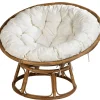 CASA Papasan Silla Natural, Blanco Apagado Sale