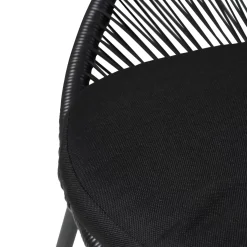 CASA Papayo Silla Lounge Negro Outlet