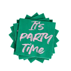 CASA Party Paquete De 20 Servilletas Verde Hot