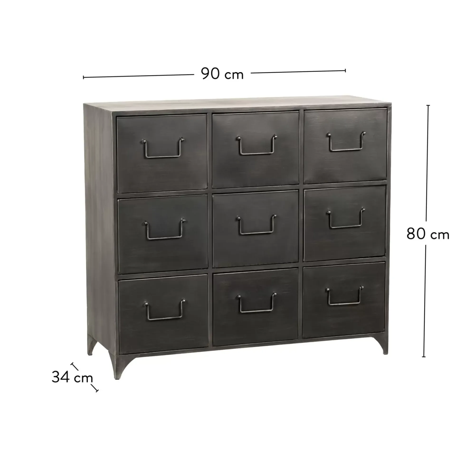 CASA Pharma Cajonera Farmacia Negro Flash Sale