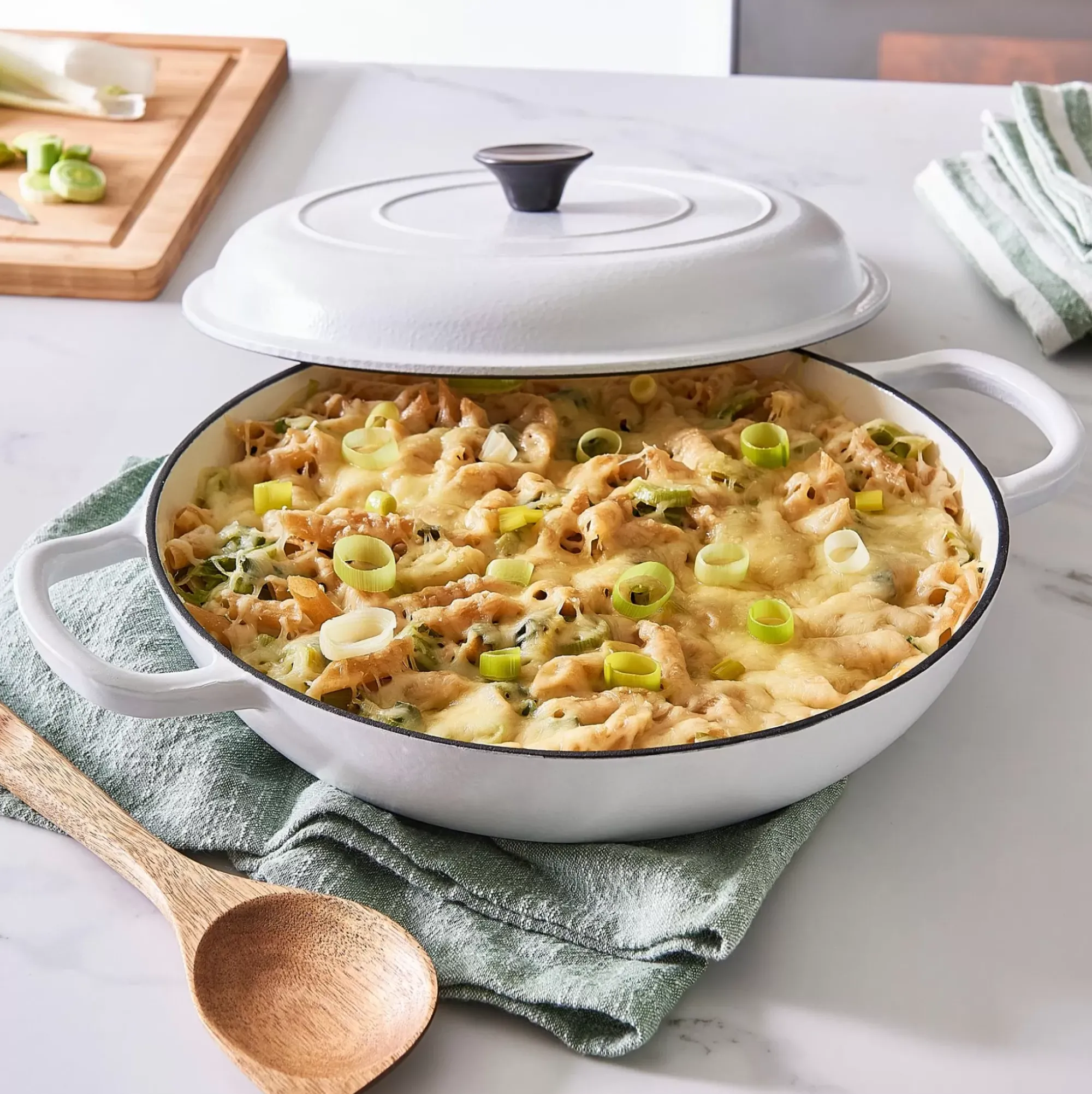 CASA Pura Olla Hierro Fundido Blanco Best