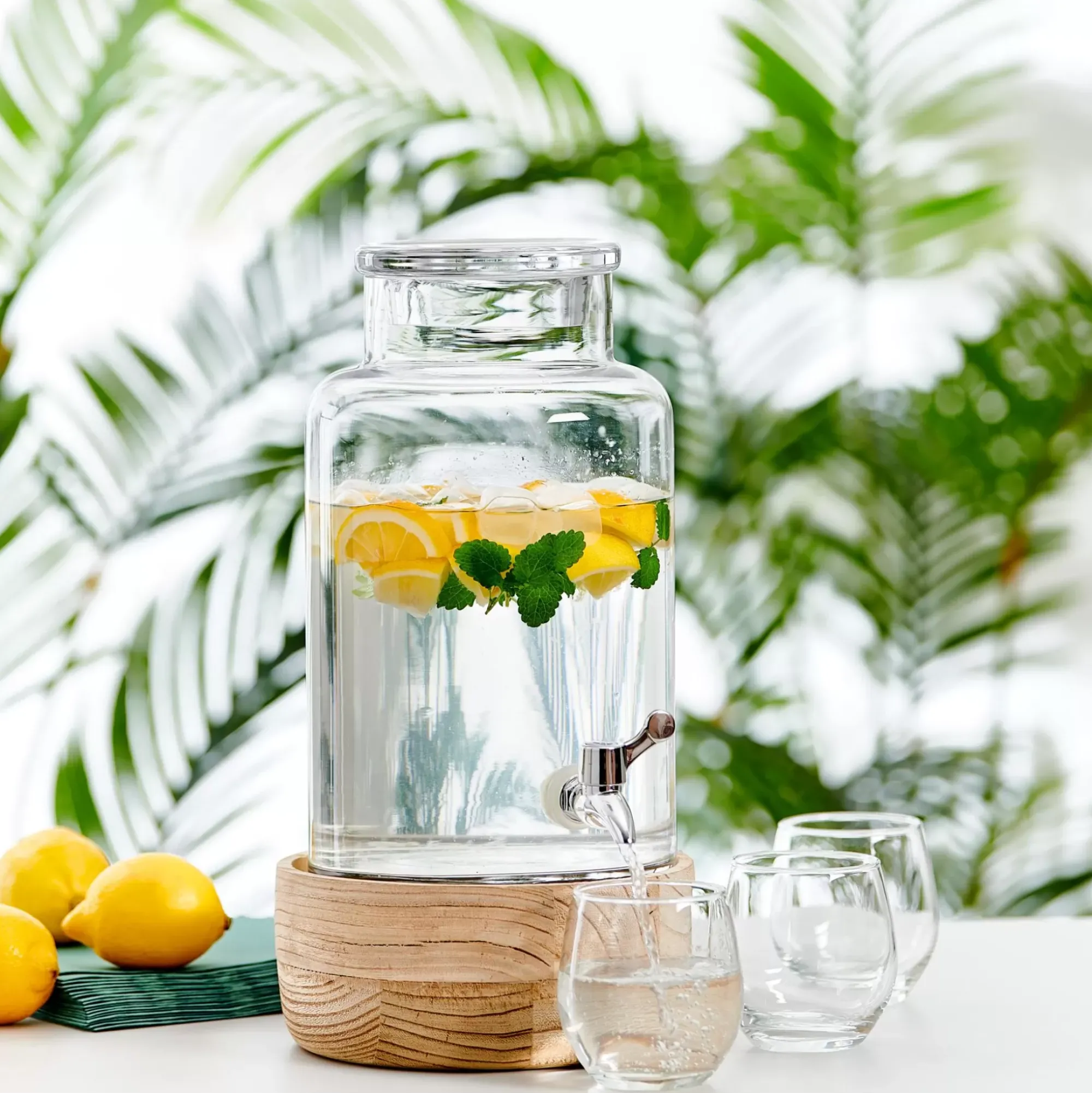 CASA Puri Bidon Con Grifo Transparente Cheap