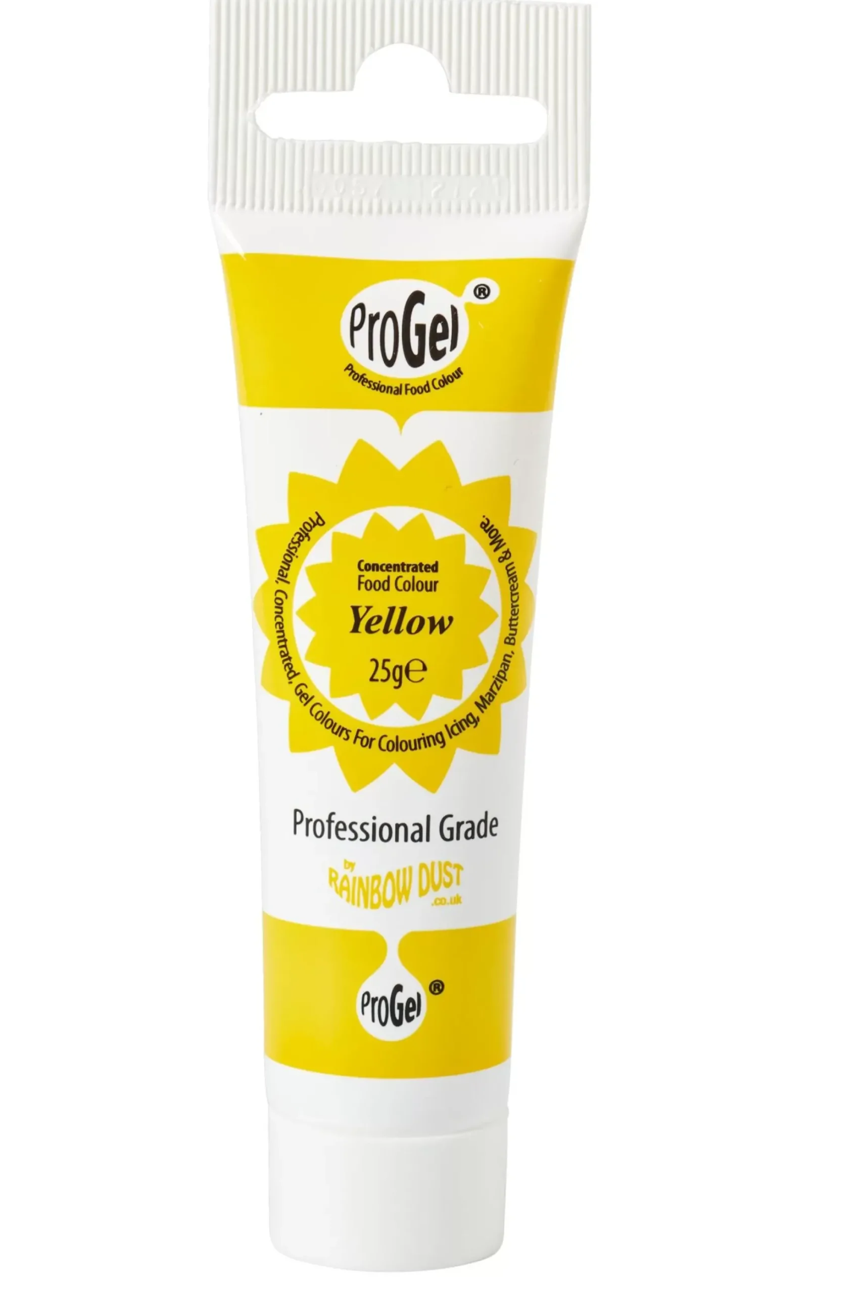 CASA Rainbowdust Gel Colorido Para Fondant Amarillo Best