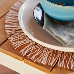 CASA Rami Mantel Individual Blanco Hot