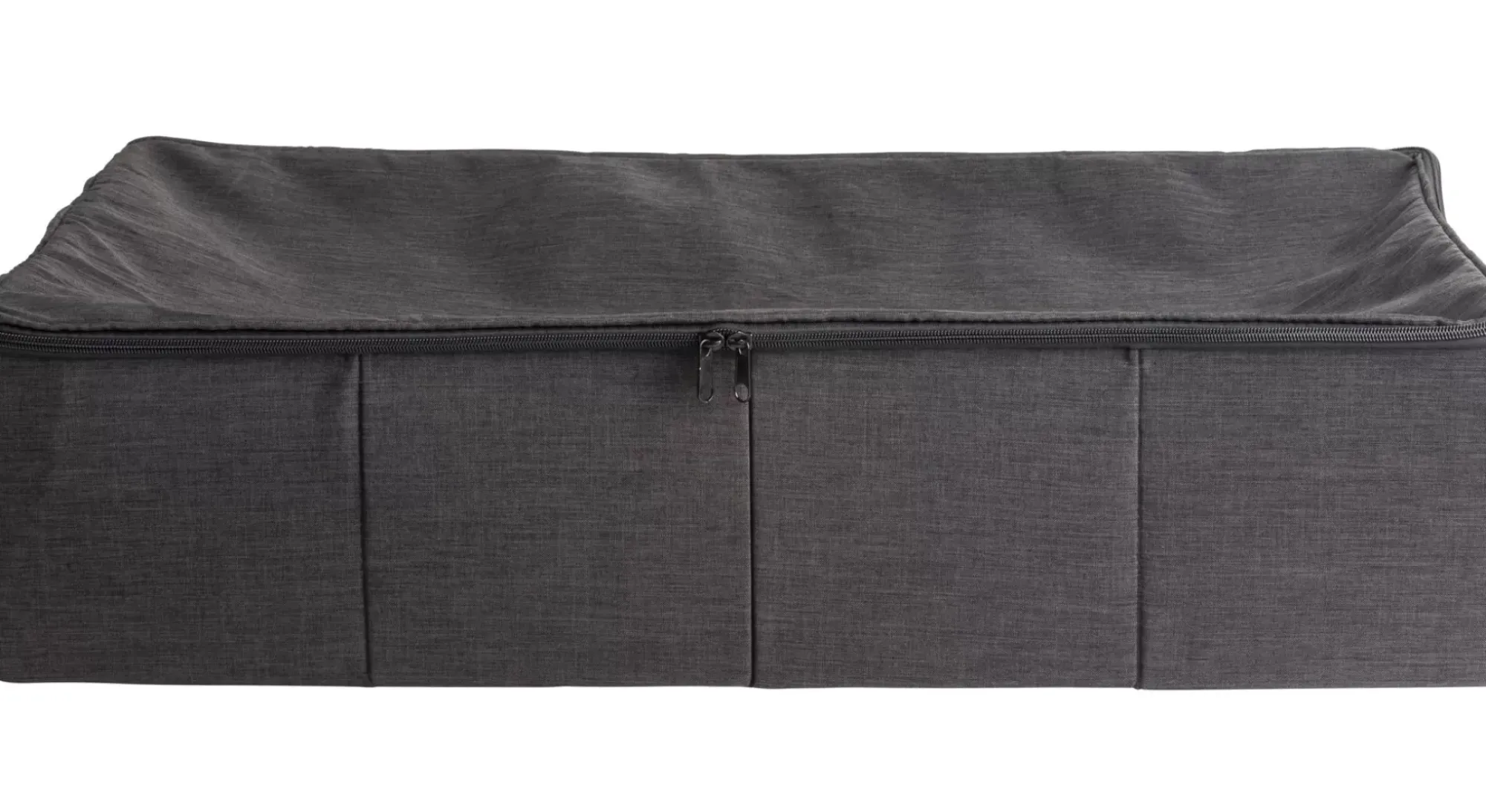 CASA Rango Caja De Almacenaje Con Cierre De Cremallera Gris Oscuro Shop