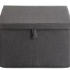 CASA Rango Caja De Almacenaje Gris Oscuro Hot