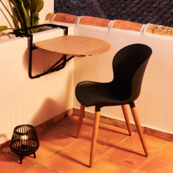 CASA Rava Mesa Plegable Mesa P/Balcon Natural Flash Sale