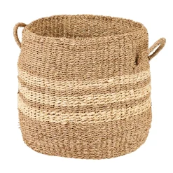 CASA Rayas Cesta L Natural Cheap