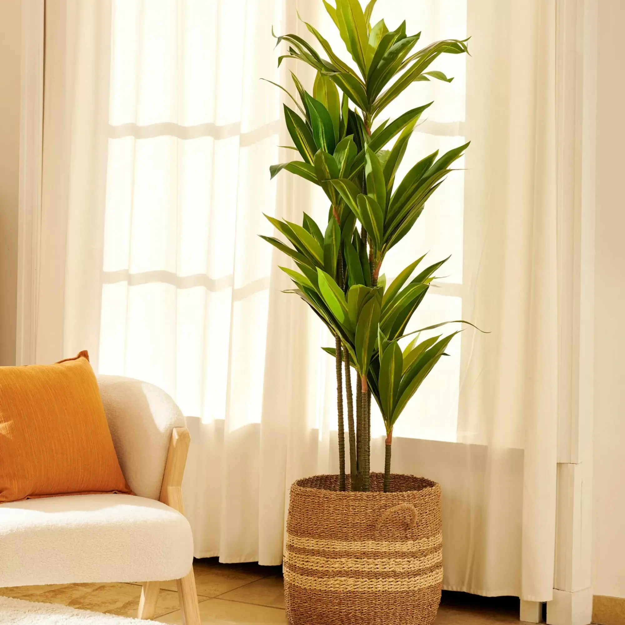 CASA Rayas Cesta M Natural Fashion