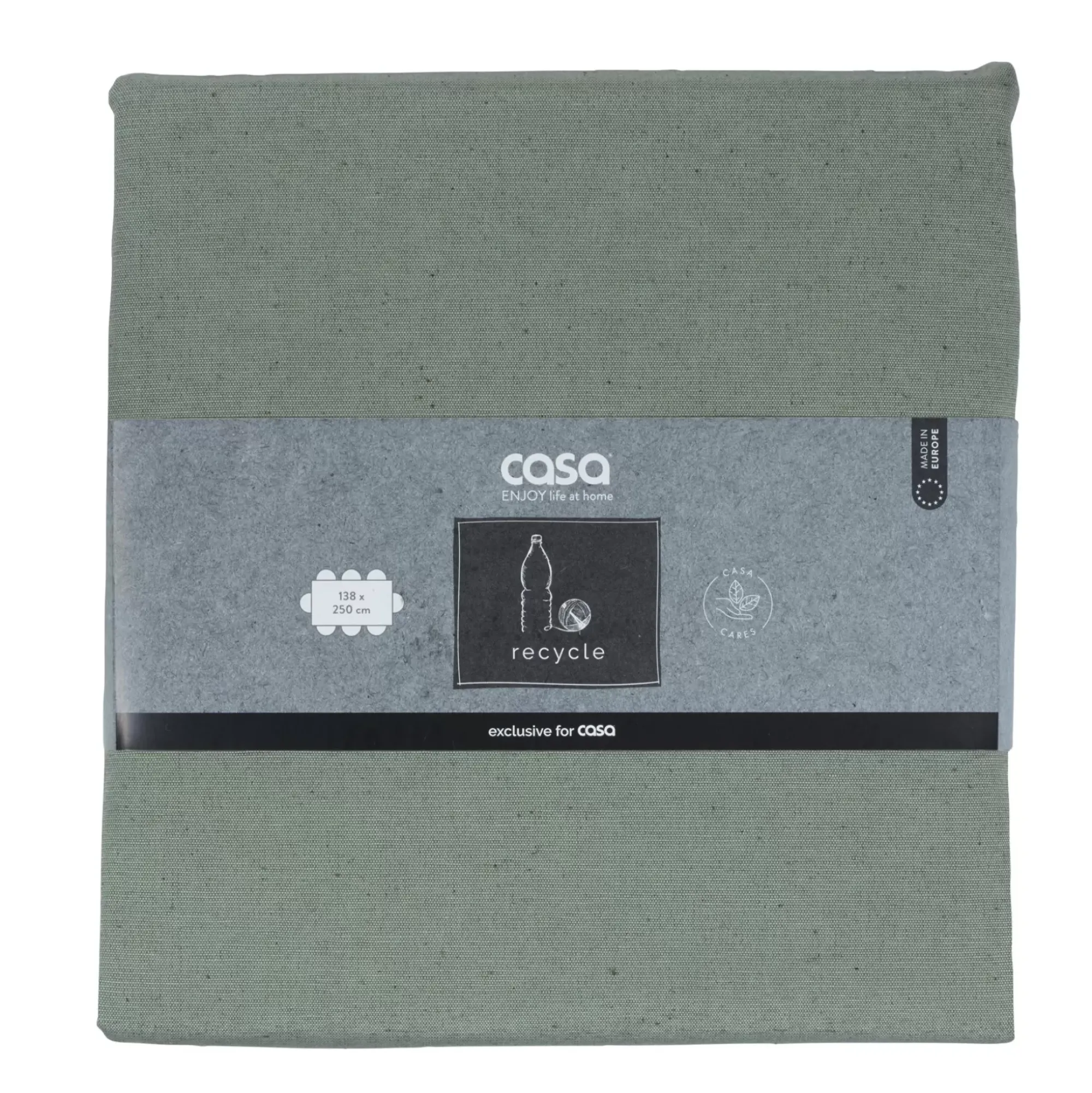CASA Recycle Mantel Verde Best Sale