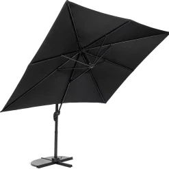 CASA Riva Parasol Colgante Sin Pie Negro Discount