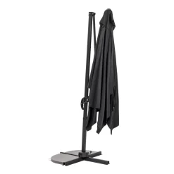 CASA Riva Parasol Colgante Sin Pie Negro Discount