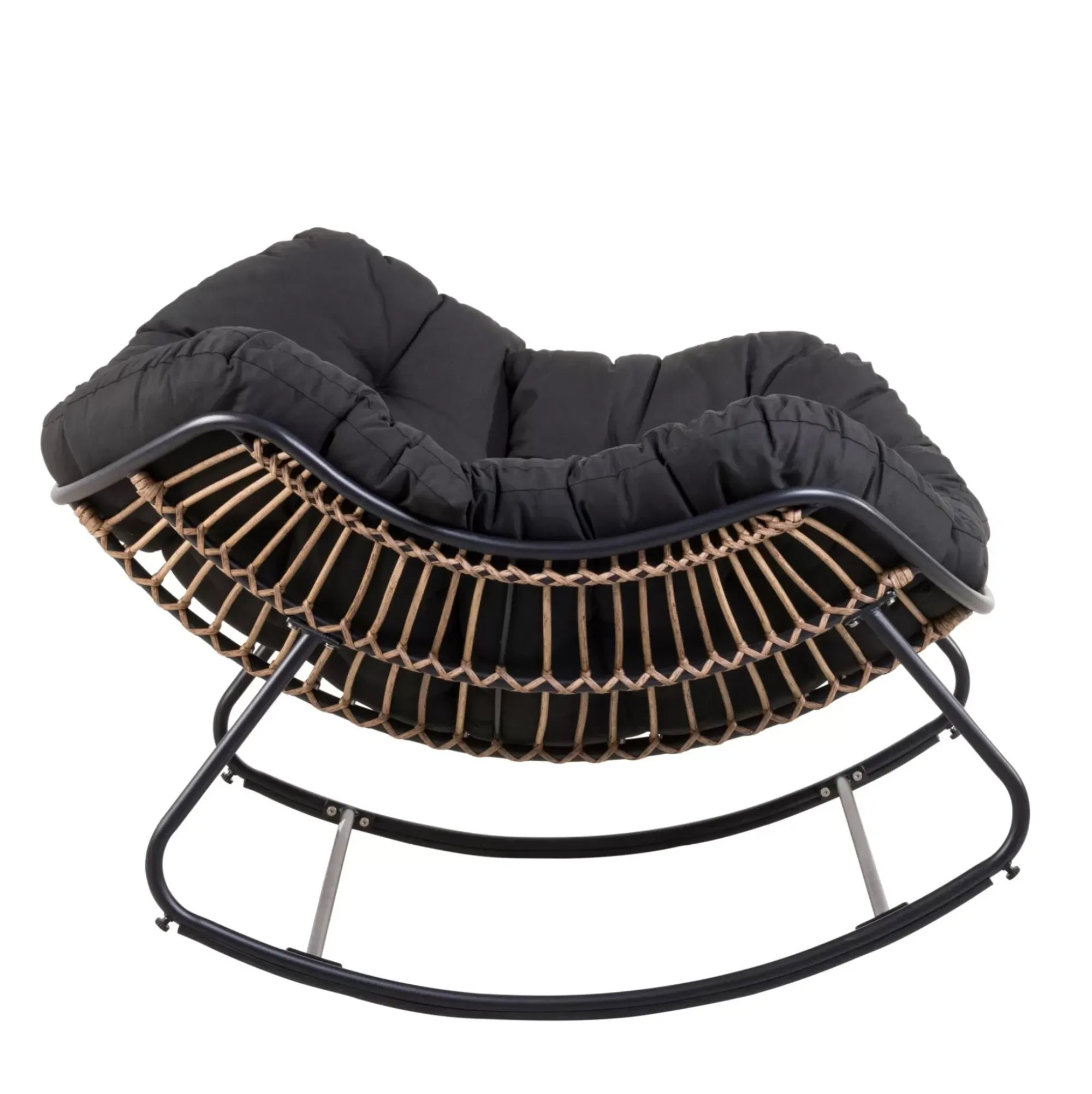 CASA Rocko Mecedora Negro Shop