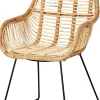 CASA Rotan Silla De Comedor Natural Store