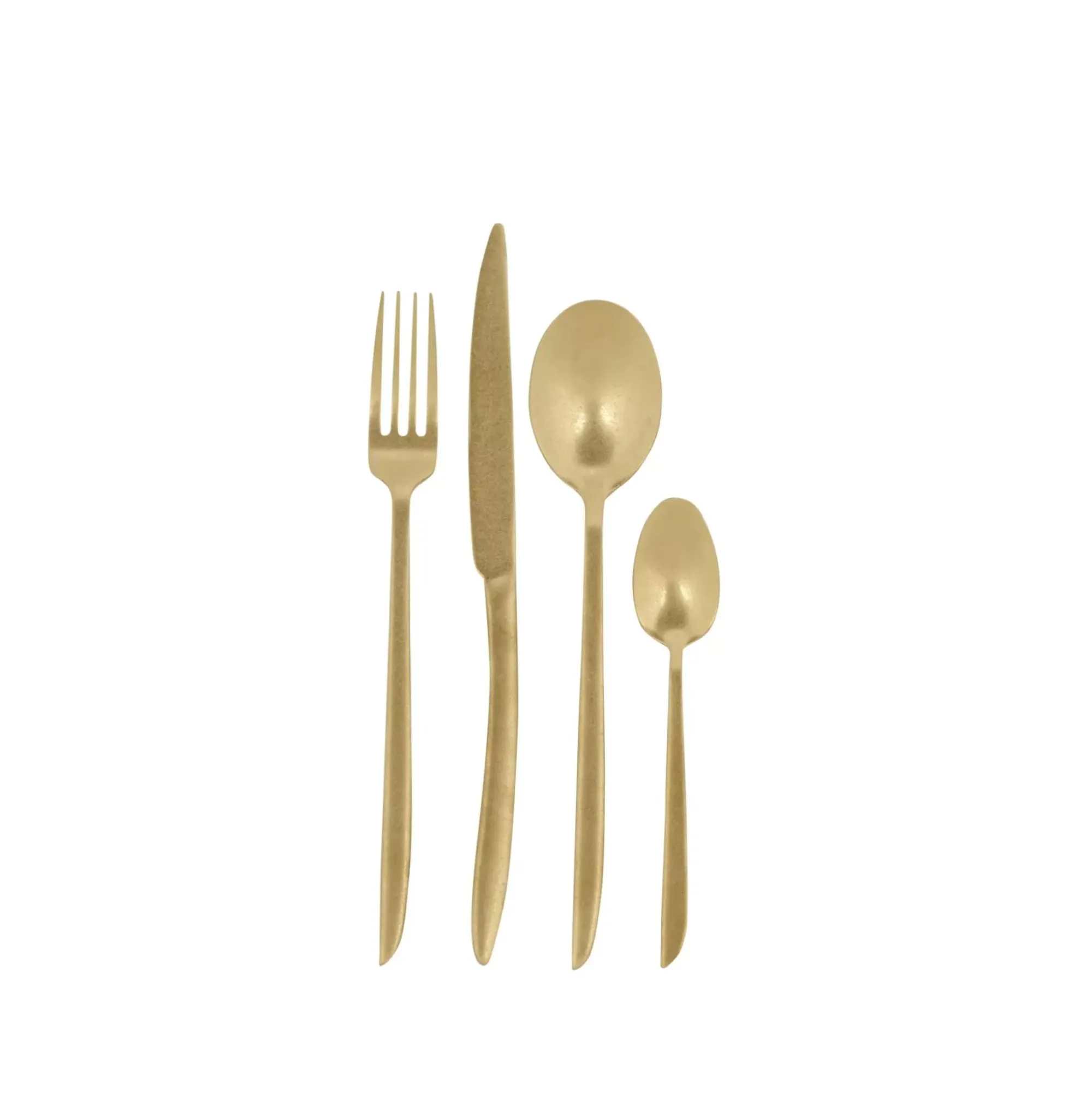 CASA Roxanne Cubierto De 16 Piezas Oro Claro Discount