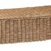 CASA Seagrass Caja De Almacenaje Con Ruedas Natural Best