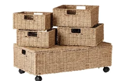 CASA Seagrass Cesta De Almacenaje Natural New