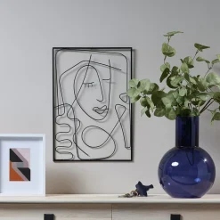 CASA Senorita Decoracion De Pared Negro Sale