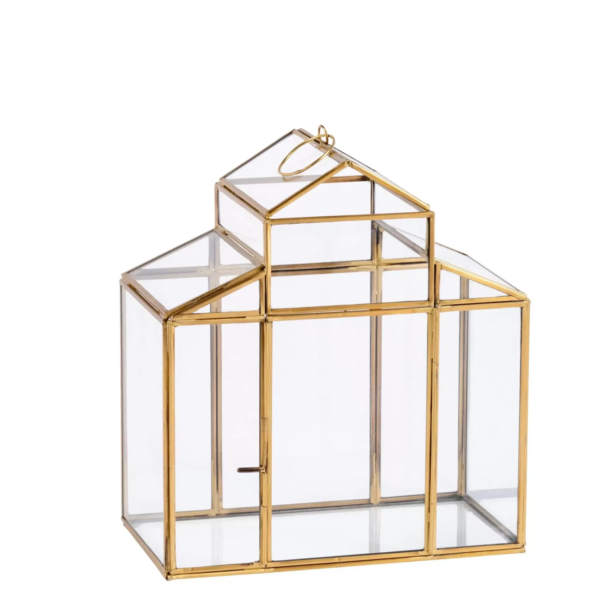 CASA Serre Terrario De Plantas Dorado Fashion