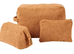 CASA Siera Bolsa De Maquillaje Marron Flash Sale