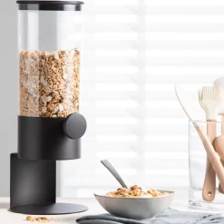 CASA Sirial Dispensador De Cereales Negro Cheap