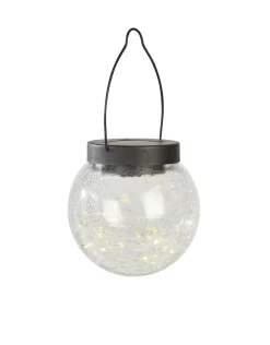 CASA Stella Lampara Solar Transparente New