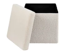 CASA Stor Puf Plegable Funcion Almac. Blanco Best Sale