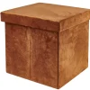 CASA Stor Puf Plegable Funcion Almac. Caramel Discount