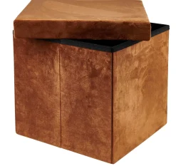 CASA Stor Puf Plegable Funcion Almac. Caramel Discount