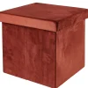 CASA Stor Puf Plegable Funcion Almac. Burdeos Best Sale