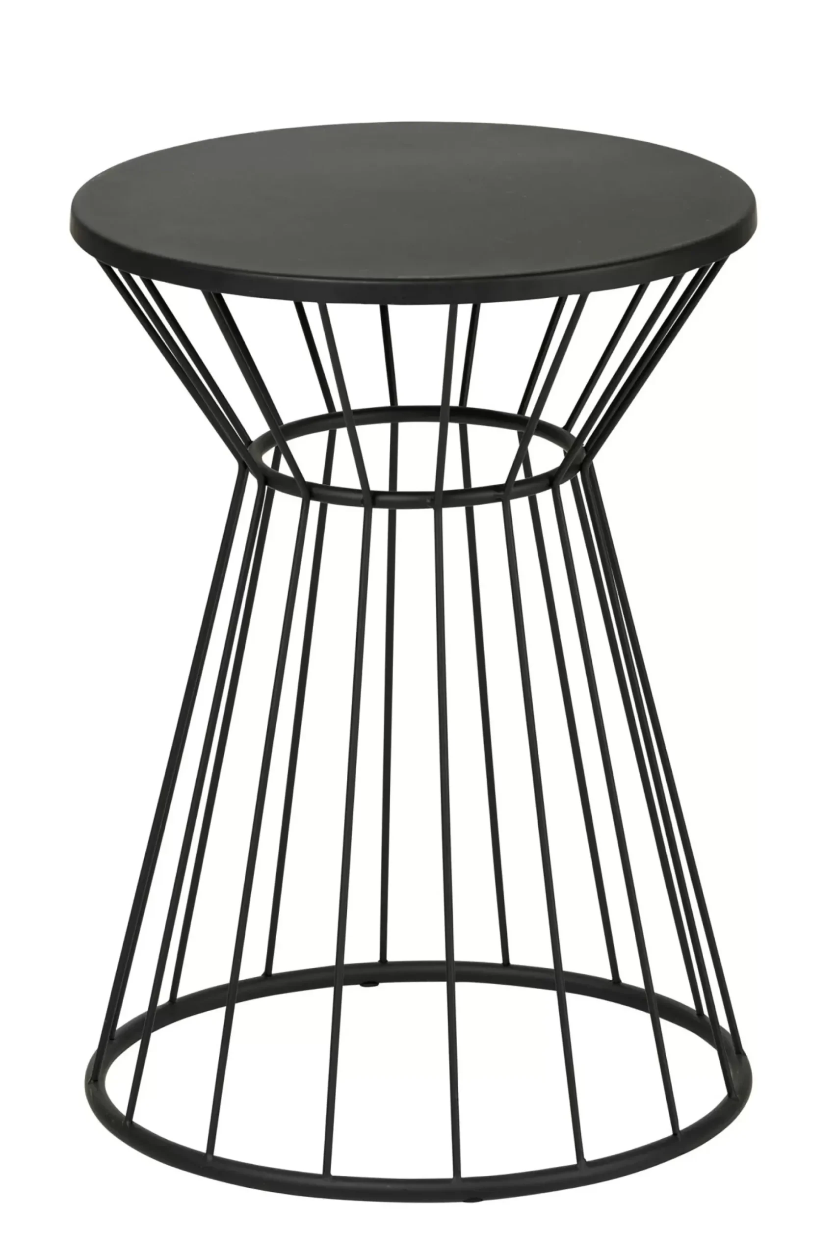 CASA Strapes Mesa Auxiliar Negro Flash Sale