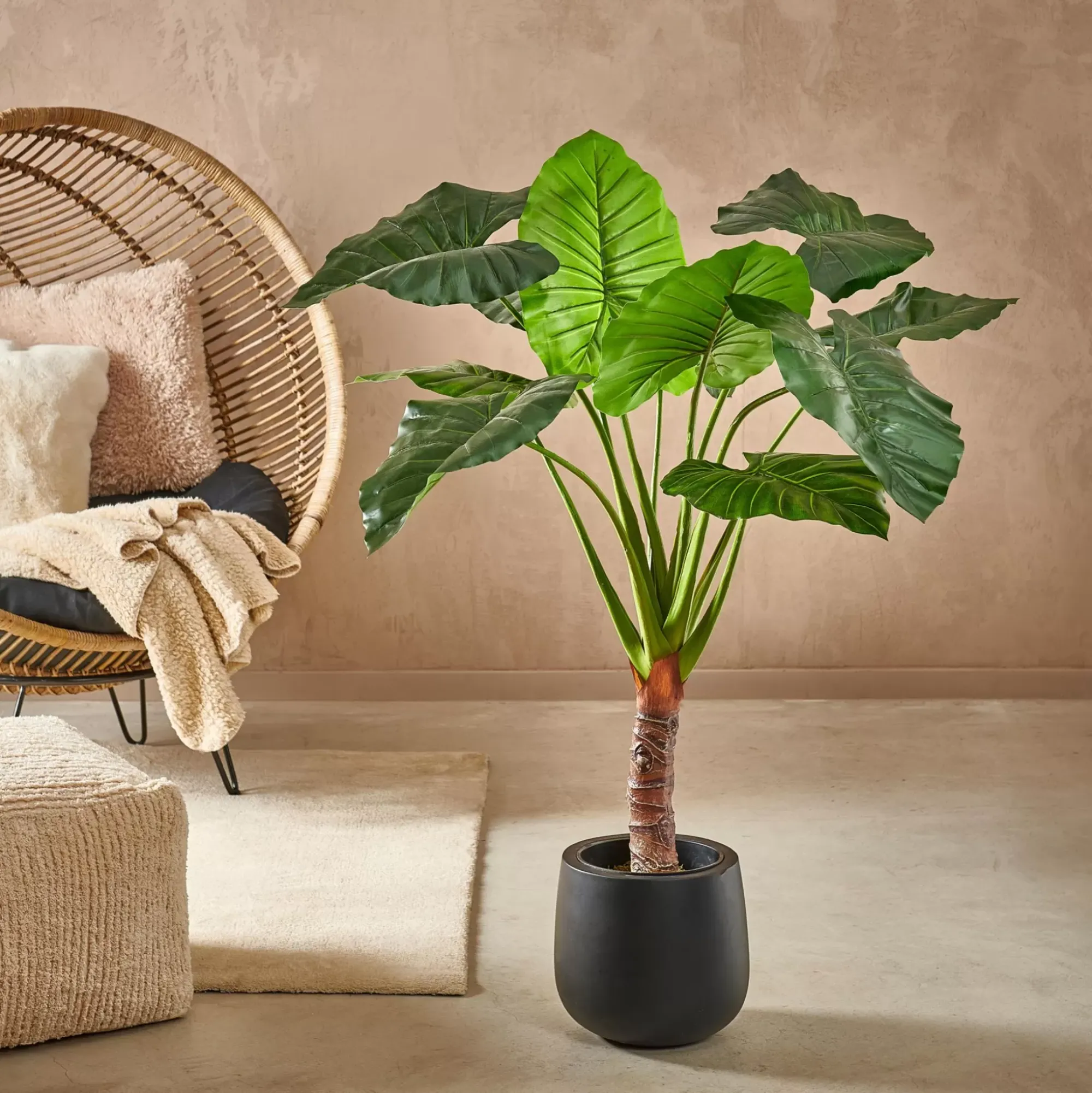 CASA Taro Planta Artificial Aro Verde Best