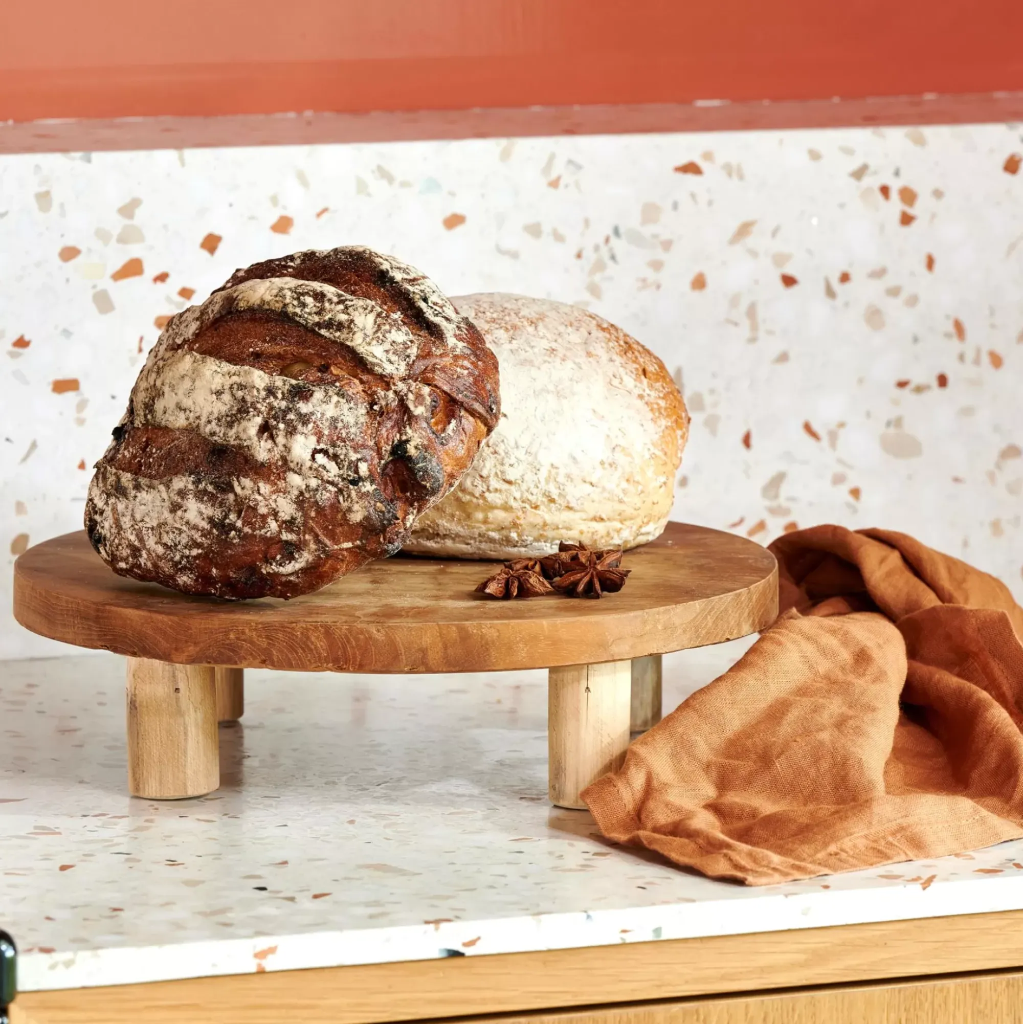 CASA Teak Soporte En Pie Natural Best Sale