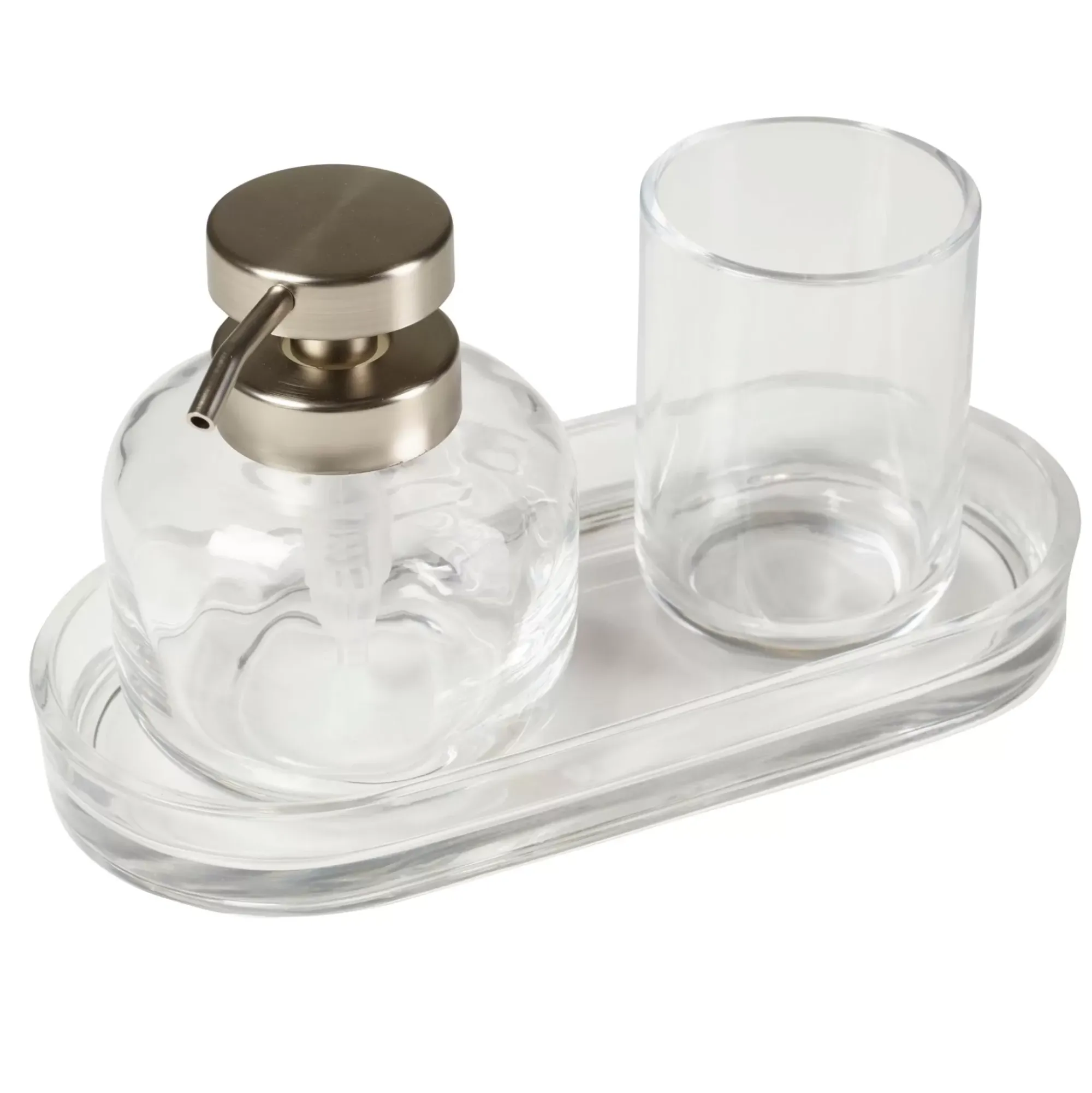 CASA Tokio Soporte Para Cepillo De Dientes Transparente Fashion