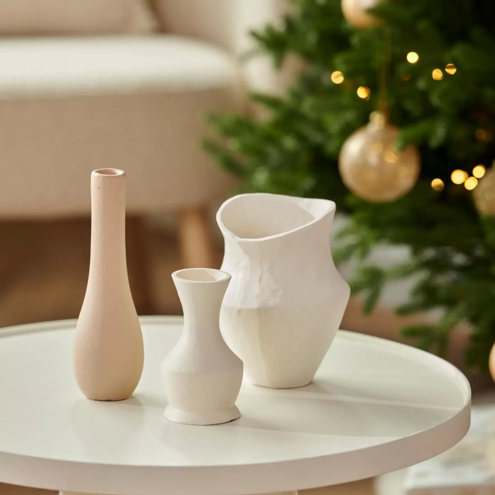 CASA Toledo Florero Crema Online