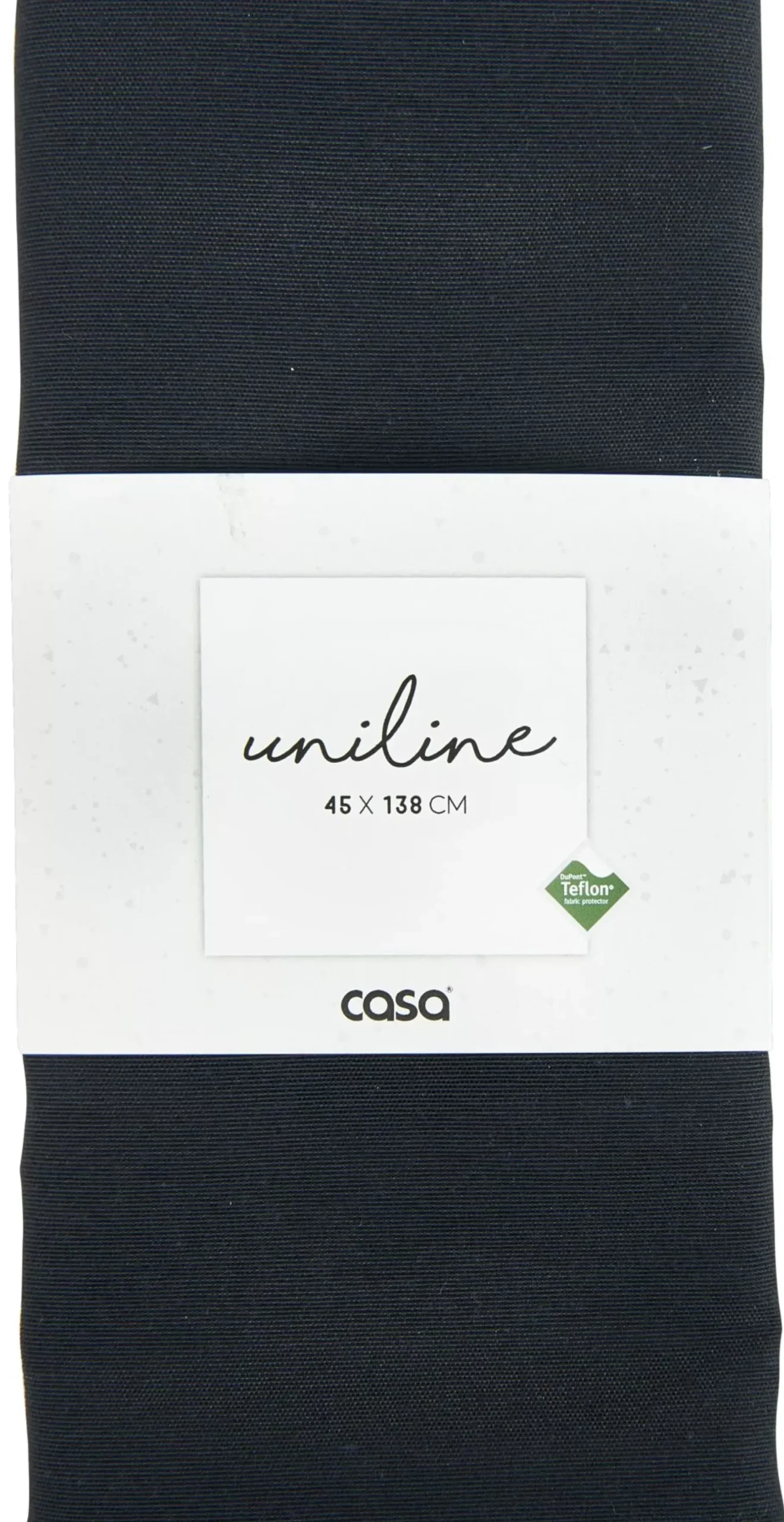 CASA Uniline Camino De Mesa Negro Best