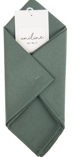 CASA Uniline Servilleta Verde Oscuro Cheap