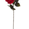 CASA Velvet Flor Artificial Rojo New