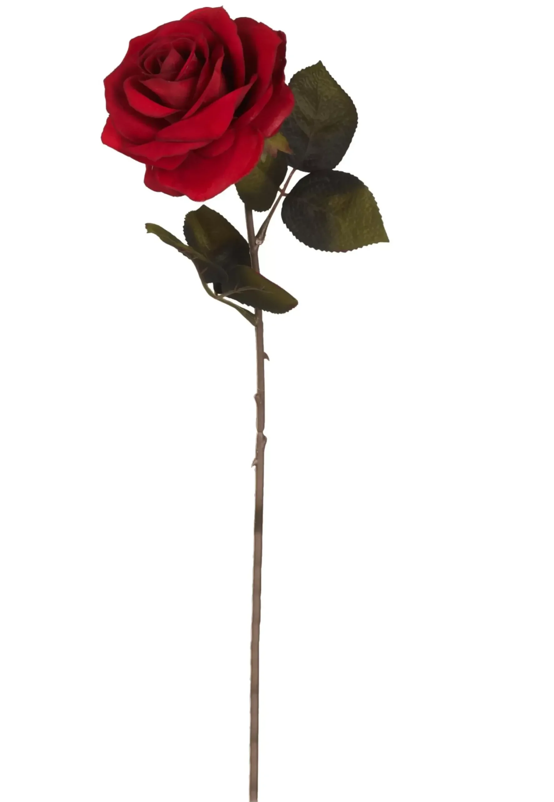 CASA Velvet Flor Artificial Rojo New