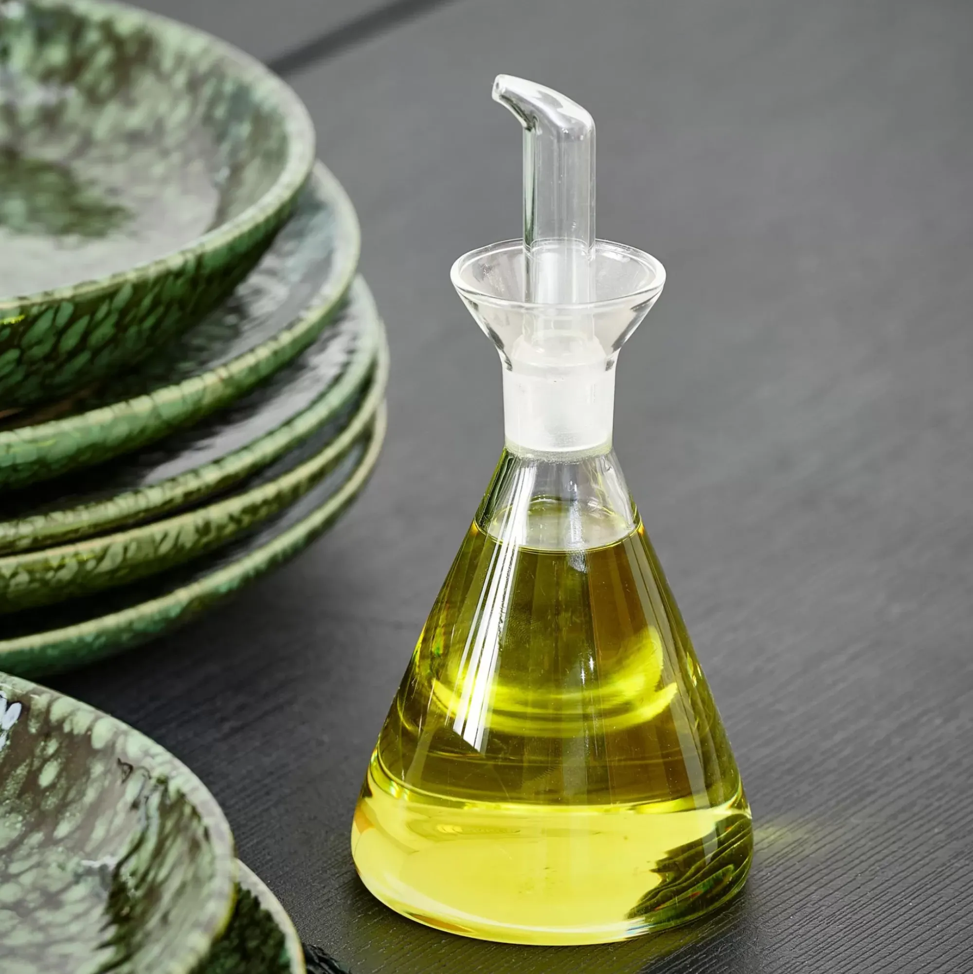 CASA Vergine Jarra Aceite Vinagre Transparente Cheap