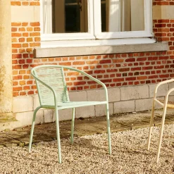 CASA Verona Silla Apilable Aguamarina Best