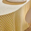 CASA Vichy Mantel Amarillo Best Sale