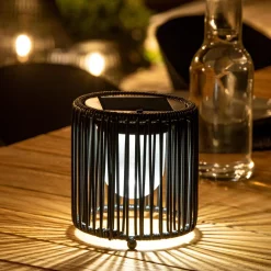 CASA Vinn Lampara Solar Negro Flash Sale