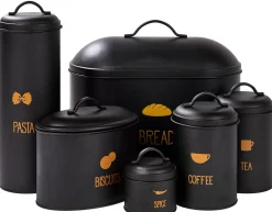 CASA Vira Fiambrera Para Galletas Negro Sale